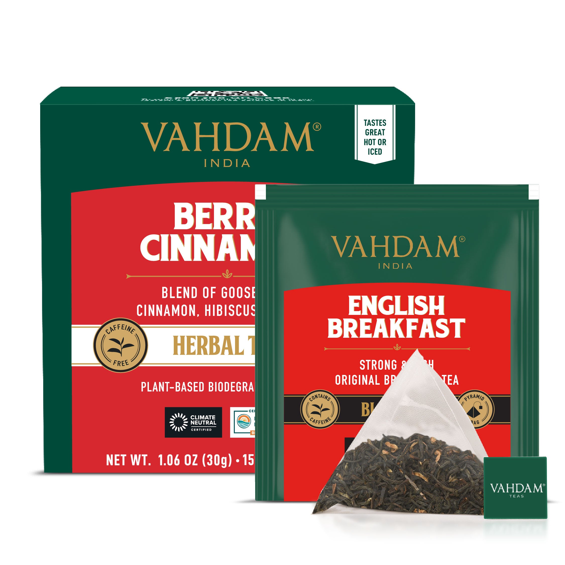 English Breakfast Black Tea, 15 Count