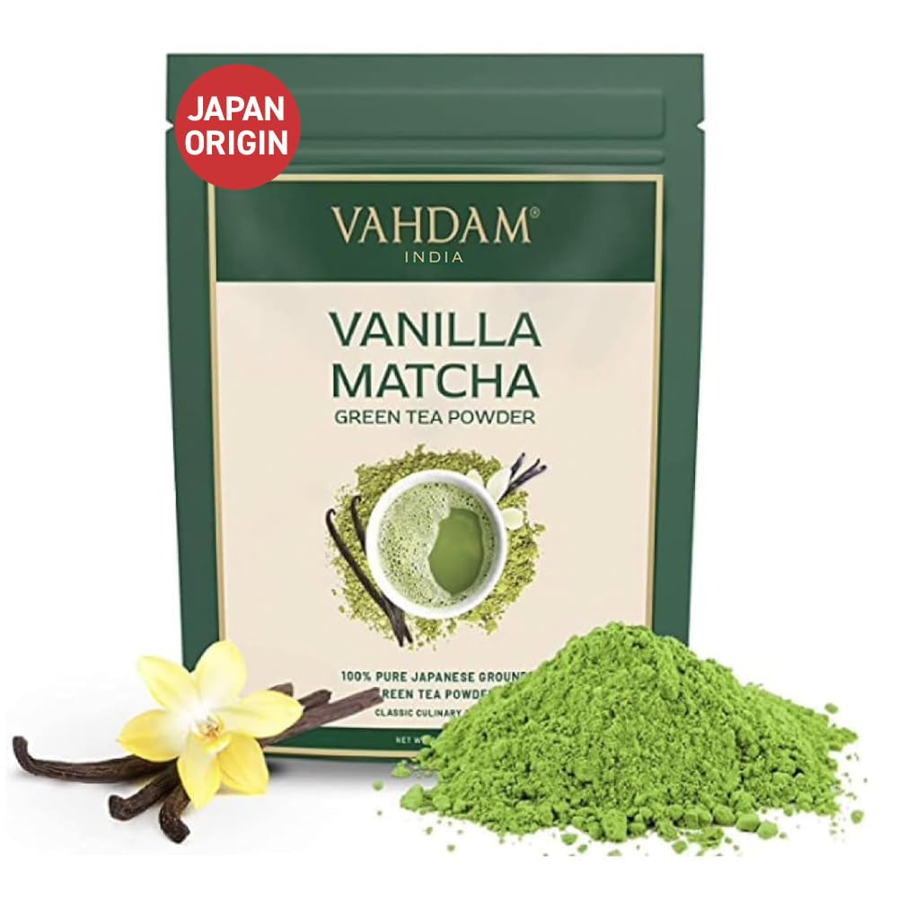 Vanilla Matcha Green Tea Powder, 50 gm