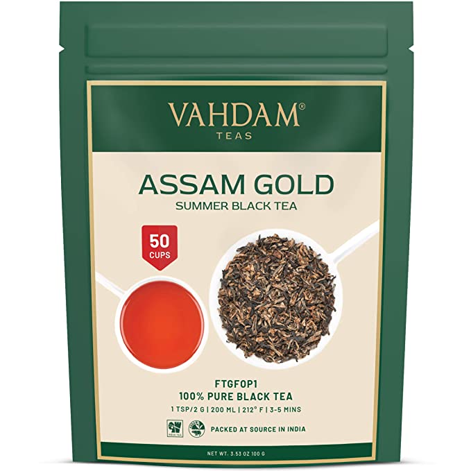 Assam Gold Summer Black Tea, Image -1, 100 gm