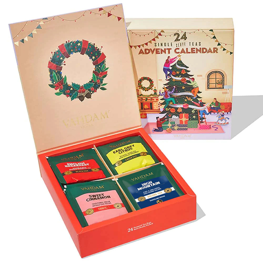 Advent Calendar Gift Set | 24 Variants, 24 Tea Bags