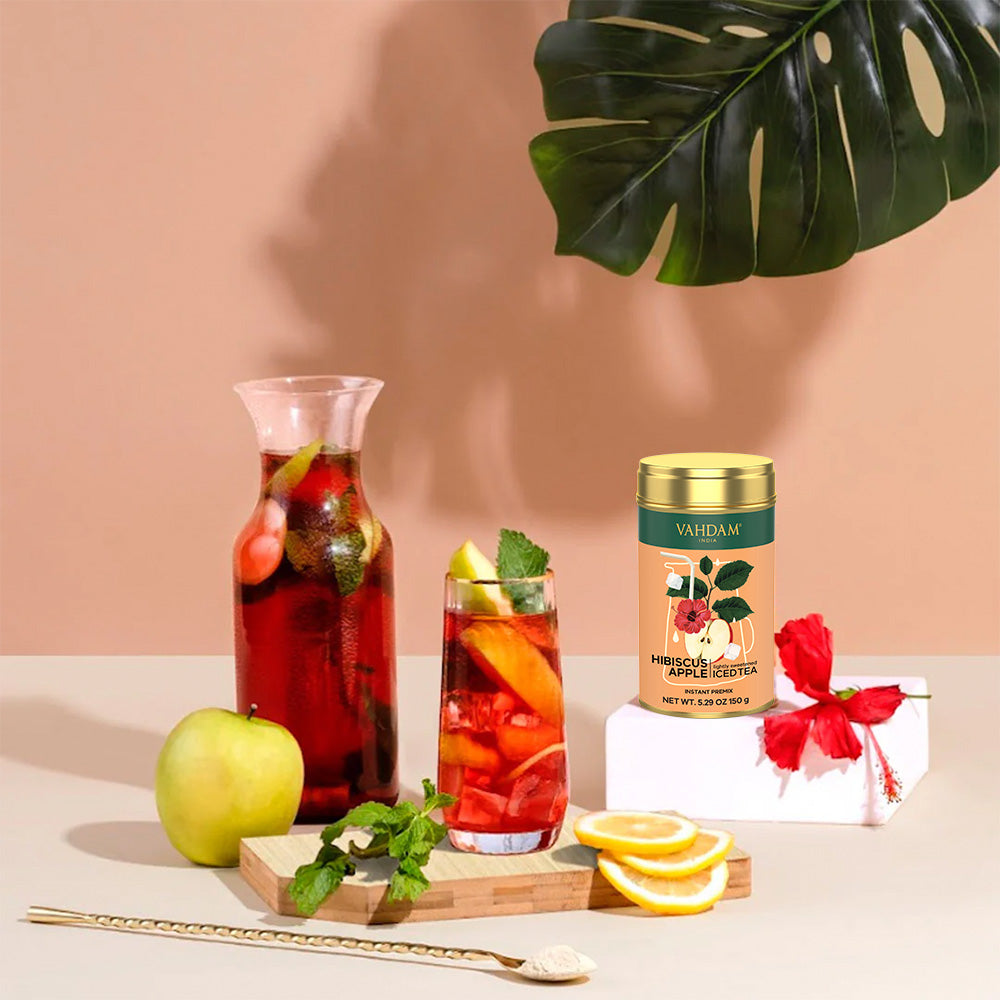 Hibiscus Apple Instant Premix Iced Tea