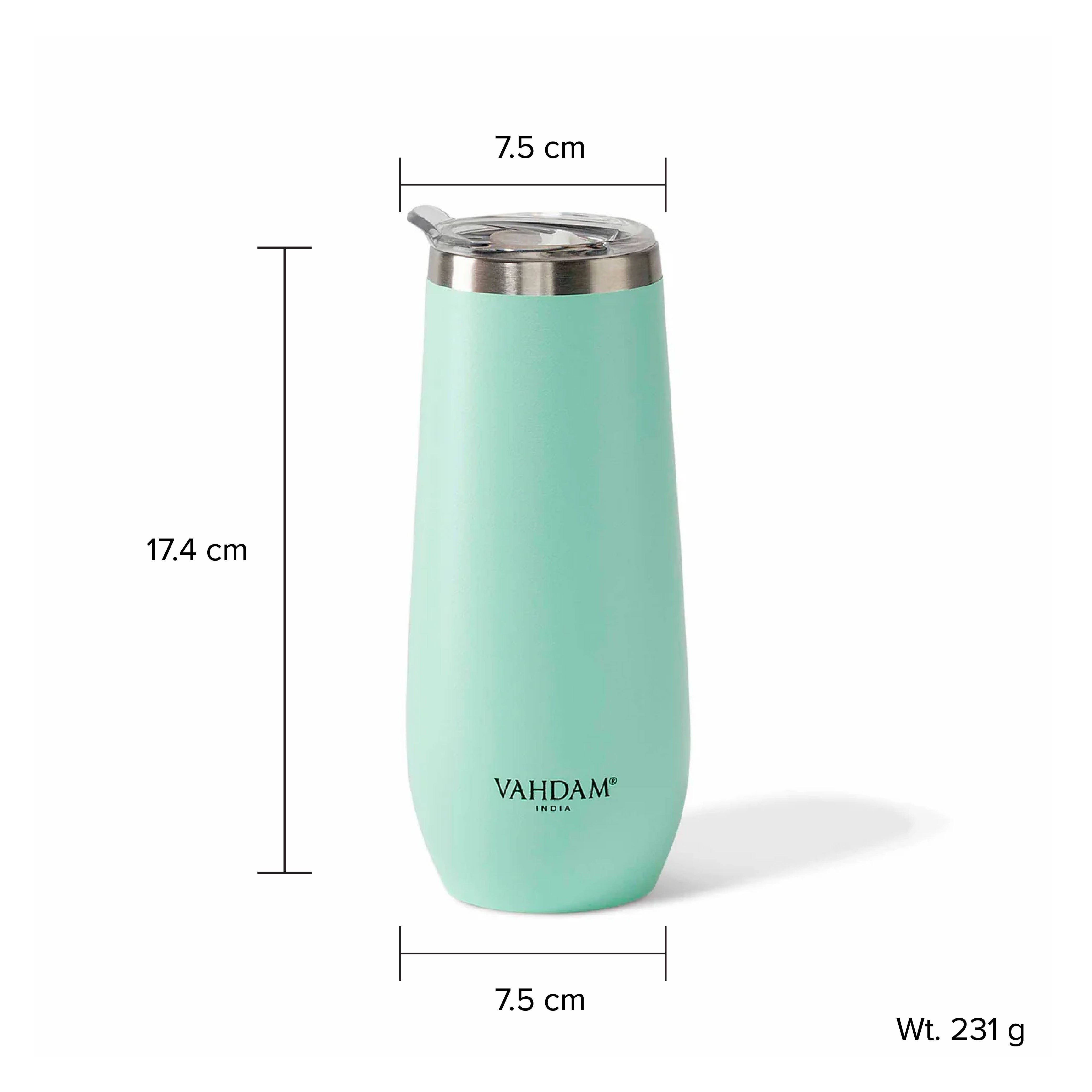 Caper Tumbler Insulated - Mint Green