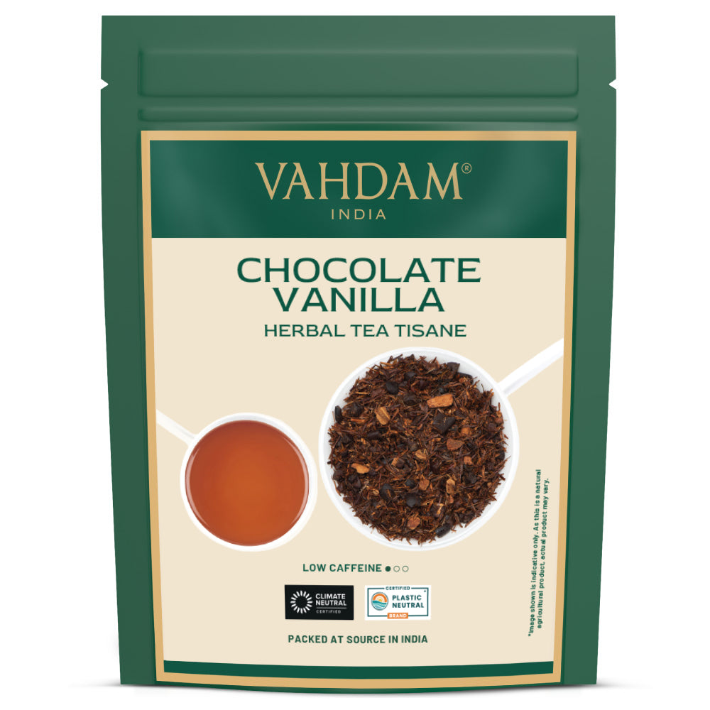 Chocolate Vanilla Herbal Tea Tisane, 100 gm