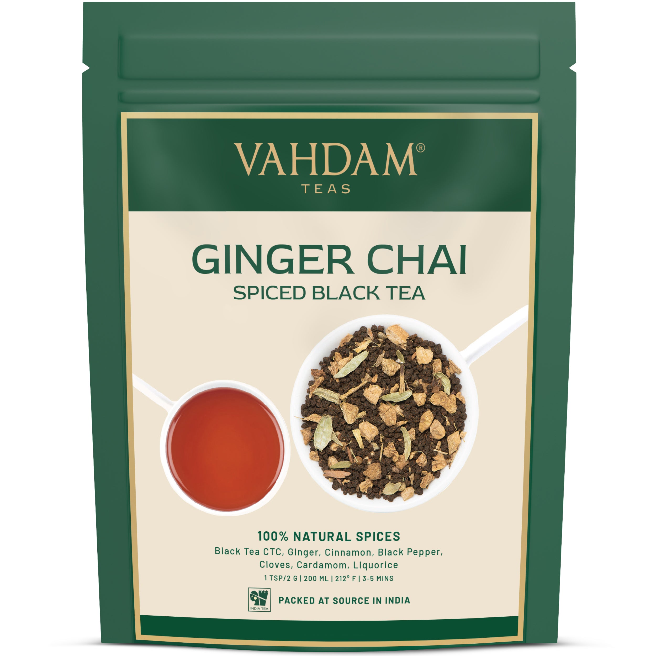 Ginger masala Chai Tea, Image -1, 100 gm