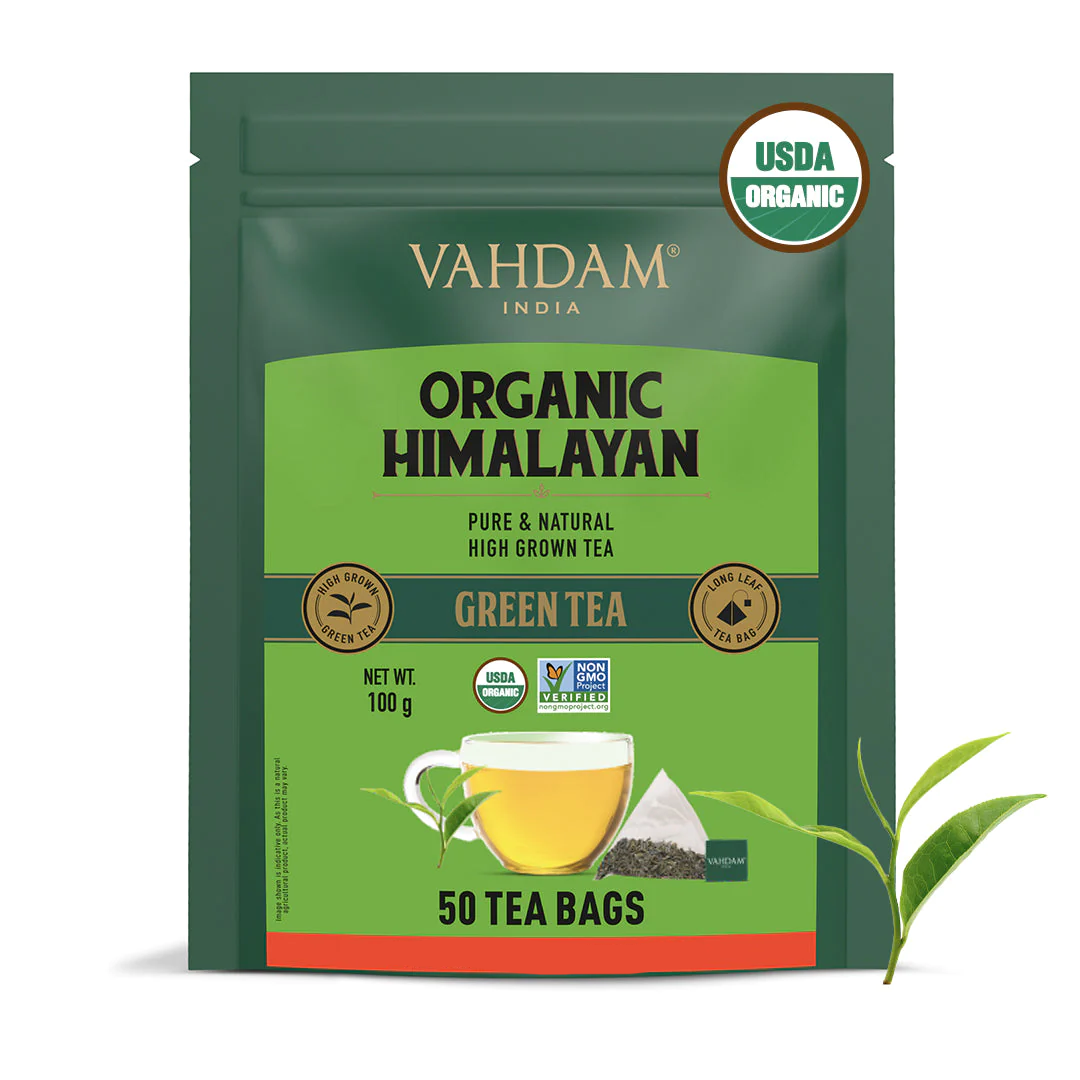 Organic Himalayan Green Tea, Image -1, 50 TB