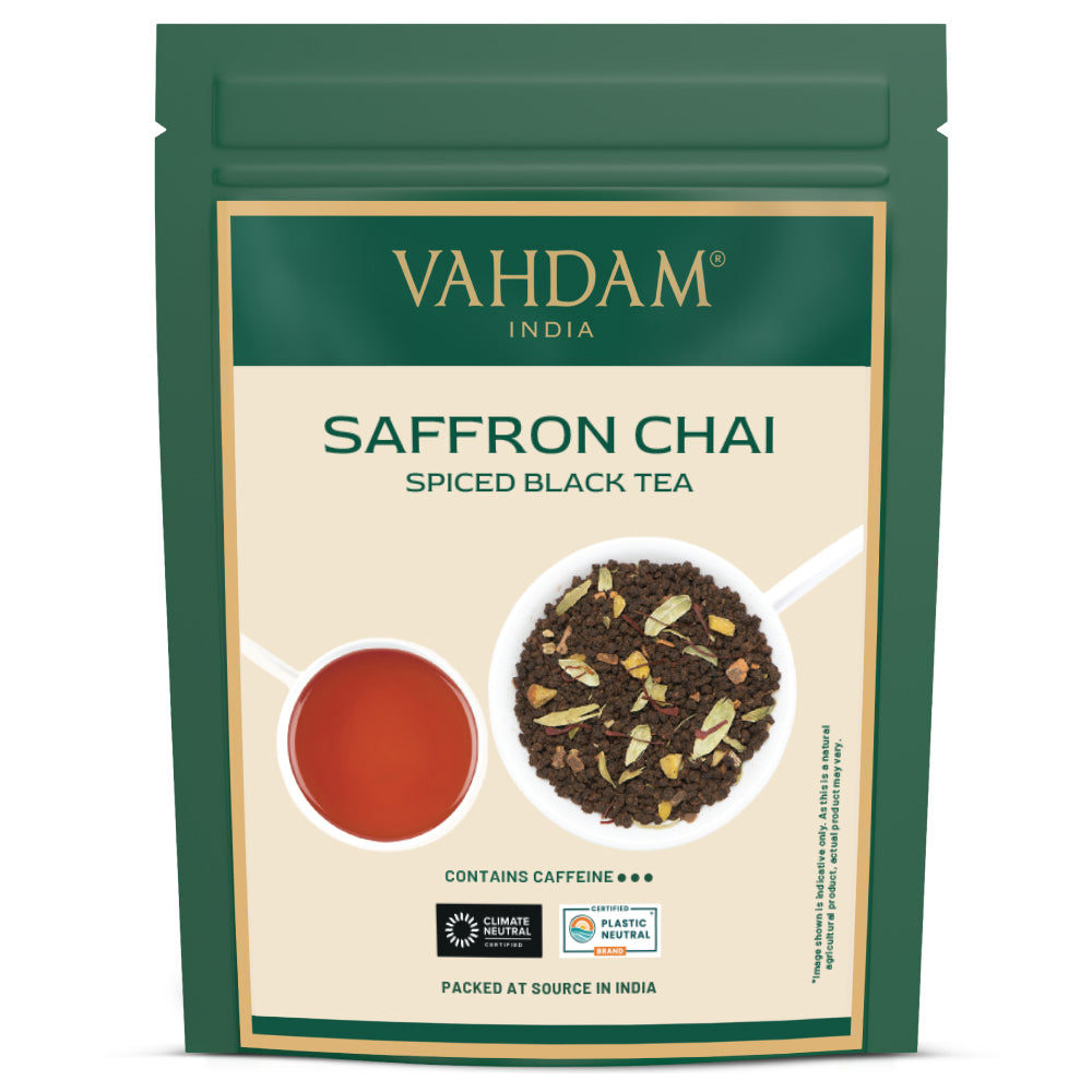 Saffron Premium Masala Chai Tea, 100gm