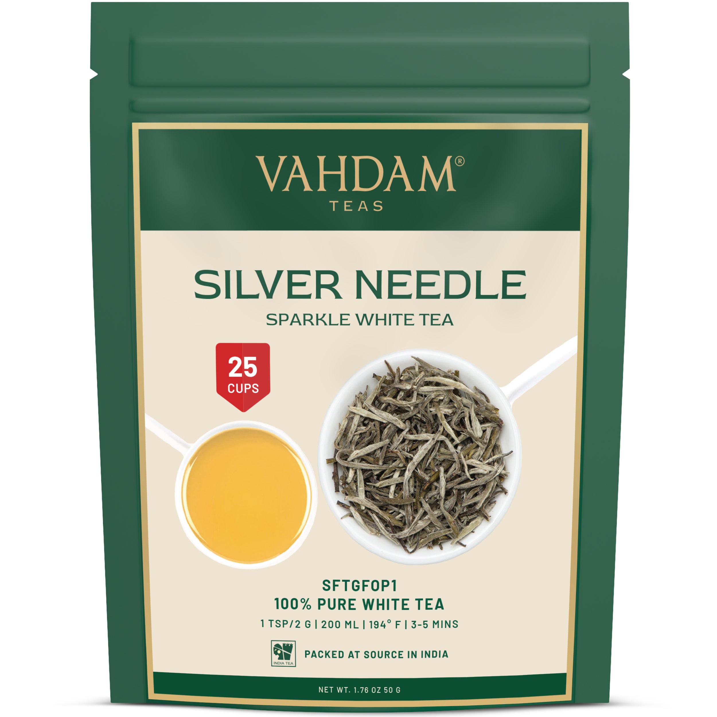 Silver Needle Sparkle White Tea, Image -1, 50 gm