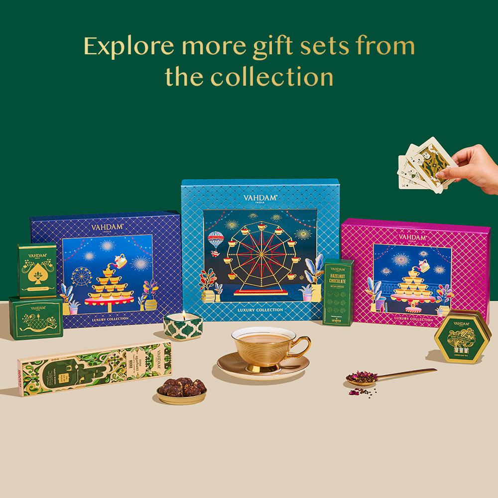 Radiance, Diwali Luxury Collection Tea Gift Set, 4 Inclusions