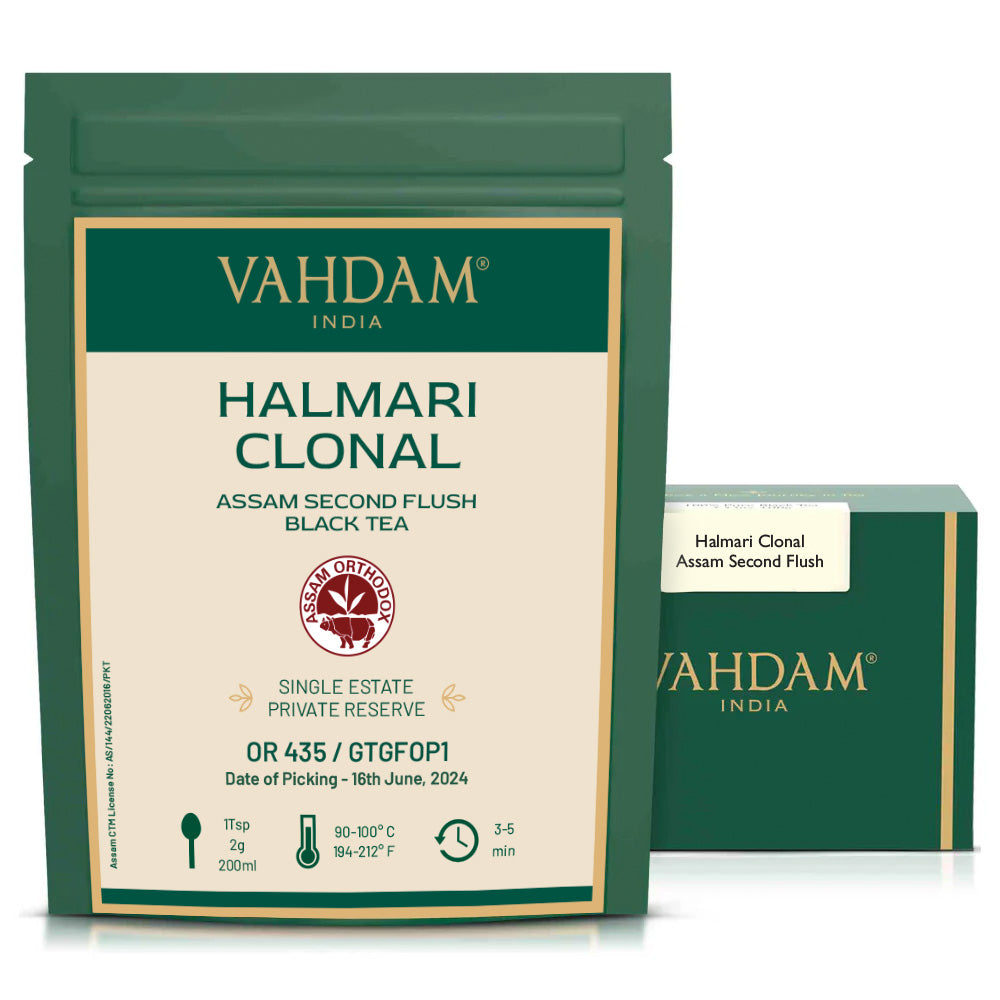 2024 Halmari Clonal Assam Second Flush Black Tea OR 435