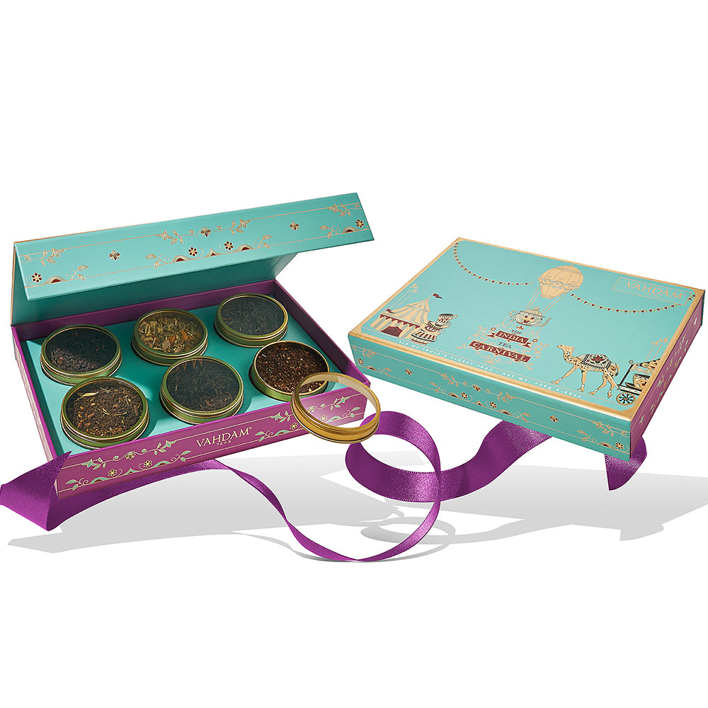 The India Tea Carnival Gift Set, Image -2, 6 Teas