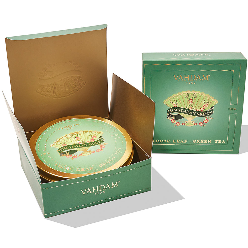 Himalayan Green Tea, Tin Gift Set, Image -1, 50 gm