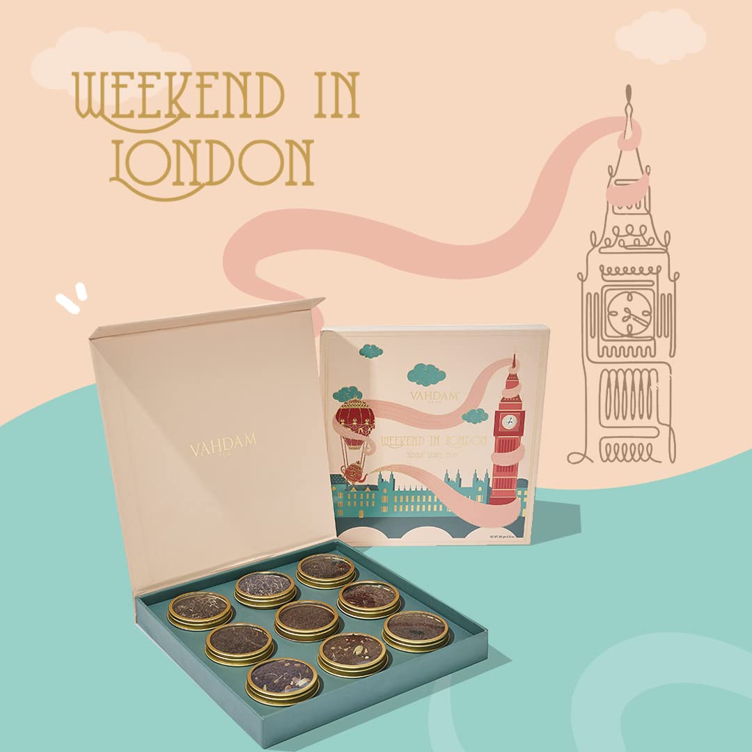 Weekend in London, Gift Set, Image -4, 9 Teas