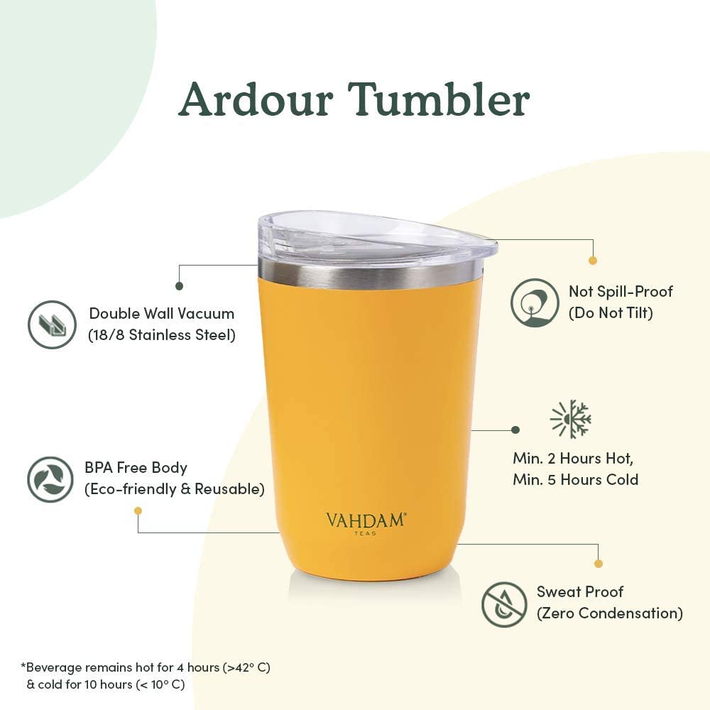 Ardour Tumbler Insulated - Yellow, Image -4 