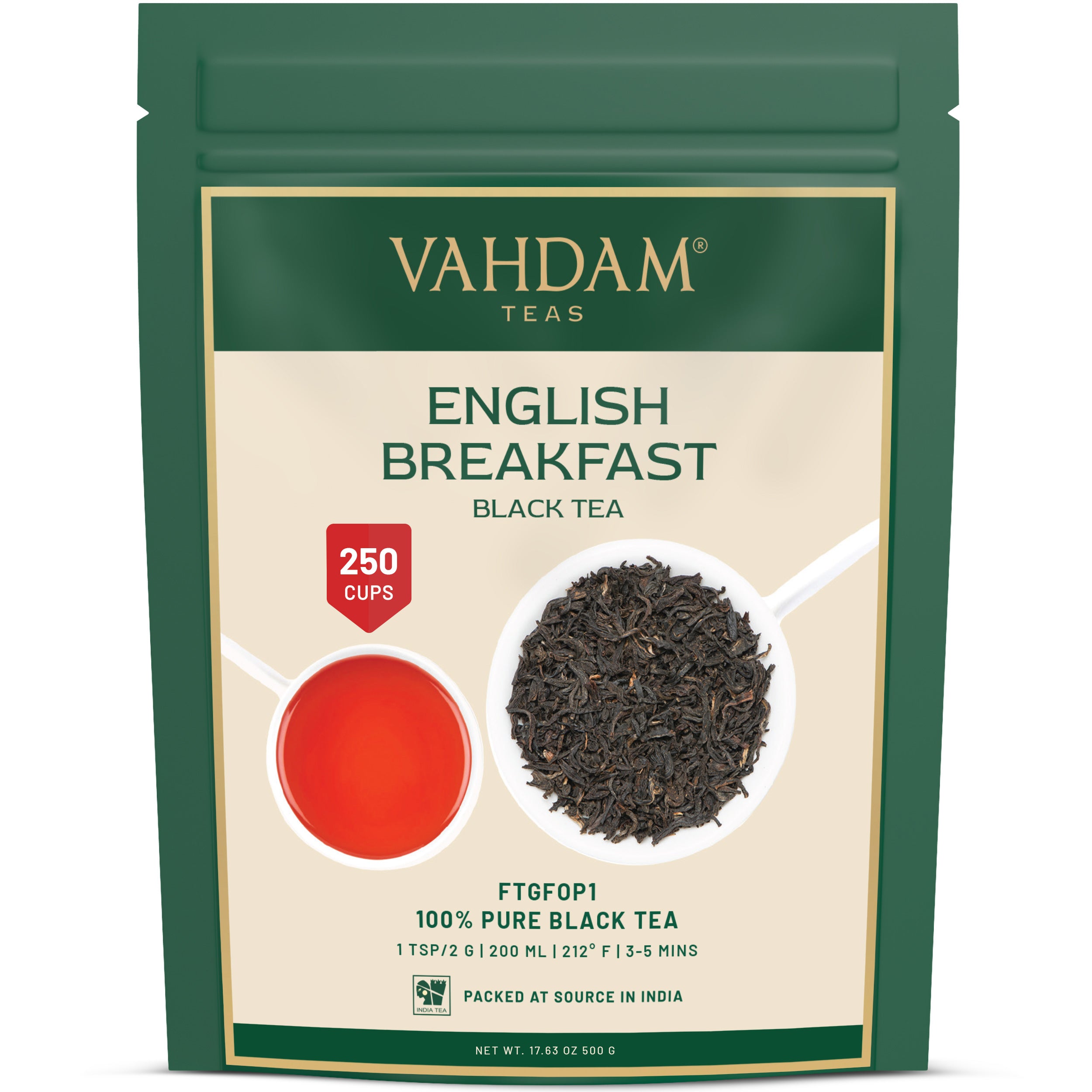 Classic English Breakfast Black Tea, Image -4, 500 gm