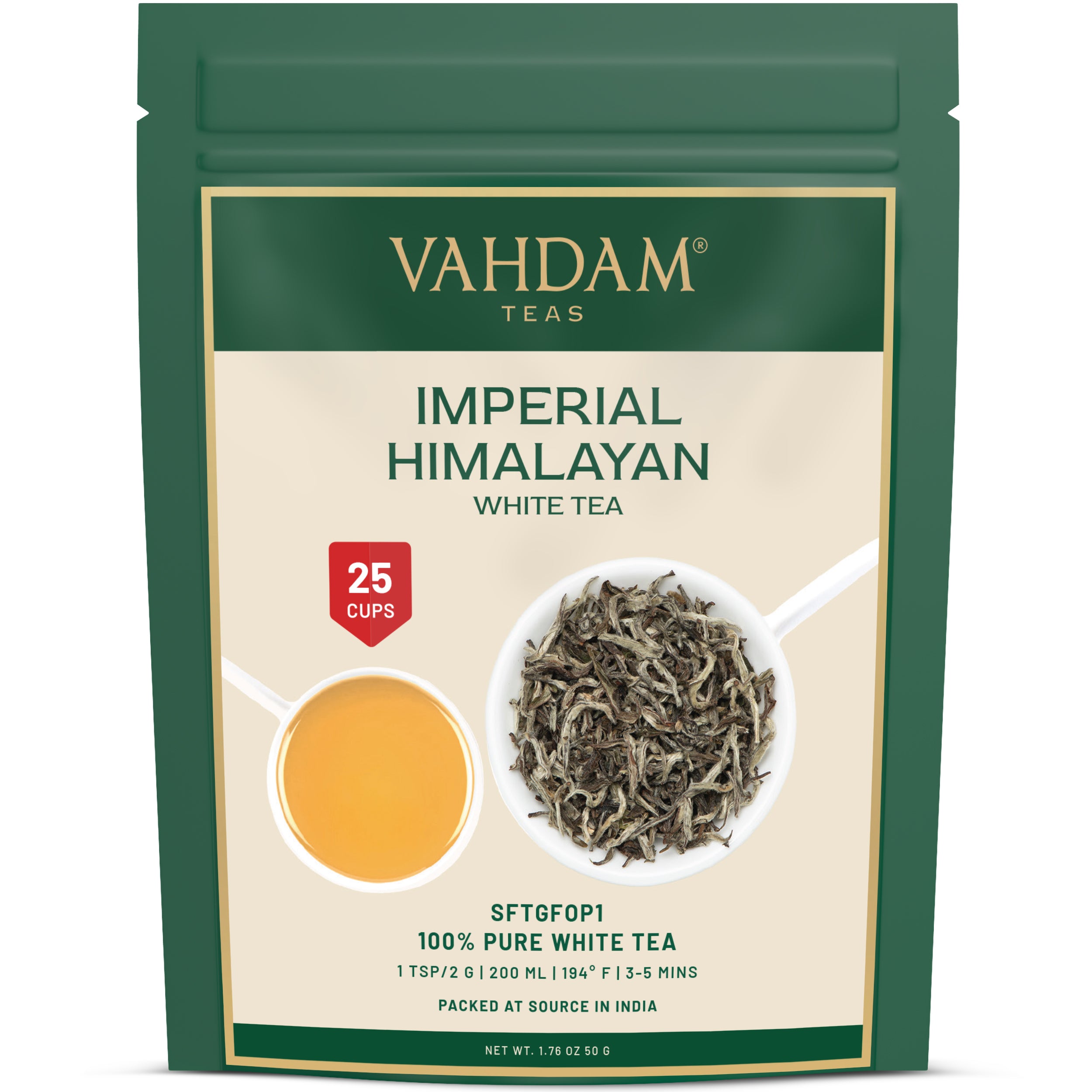 Imperial Himalayan White tea 50 gm, Image -1 