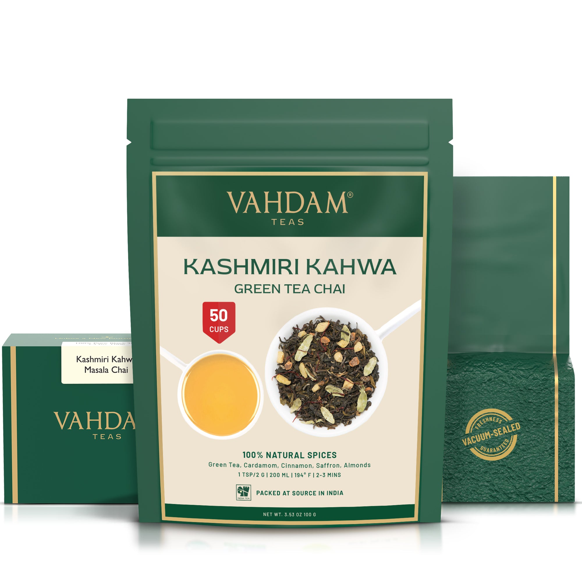 Kashmiri Kahwa Masala Chai Tea, Image -6, 100 gm