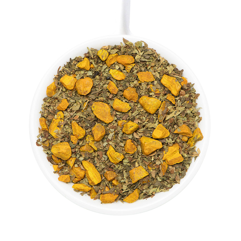 Turmeric Tulsi Herbal Tea Tisane, Image -2, 100 gm