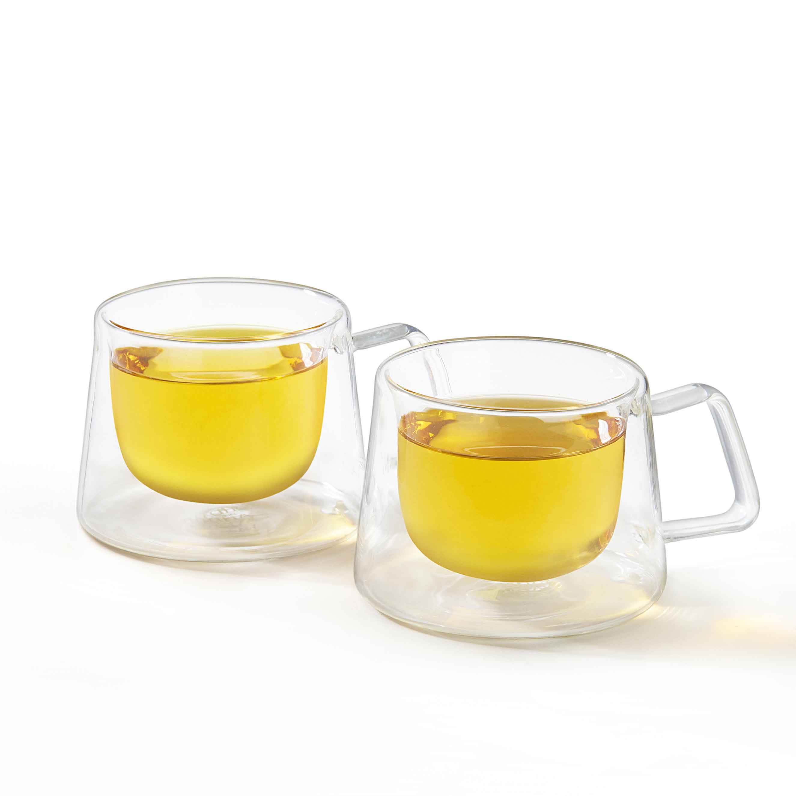 Shimmer - Borosilicate Glass Double Walled Teacups, Image -1 